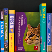 Travel Books, Tour Guides, and World Atlases