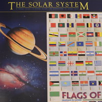 World Maps, Vintage Maps, Space Posters for Kids