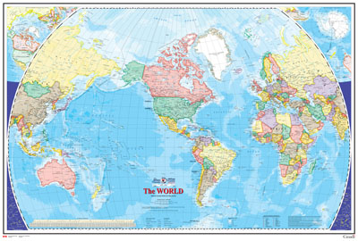 World  Wallpaper on World Canadian Govt  Wallpaper 68 X90    World Map Wallpaper 5 Panels