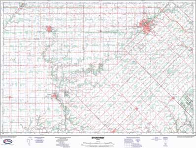 Strathroy Map 040I13 Strathroy 1:50,000 - Shop Online at WorldOfMaps.com