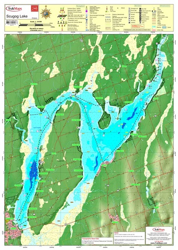 Lake Scugog Depth Chart