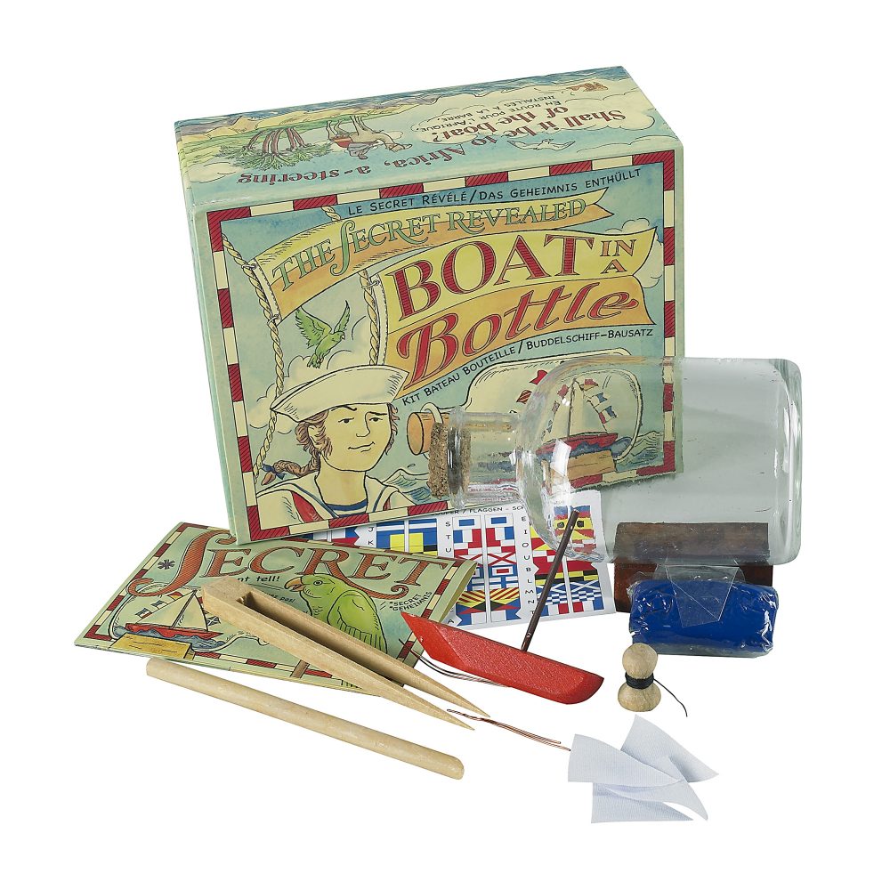 Boat in A Bottle Kit A kit for building your own ship in a bottle