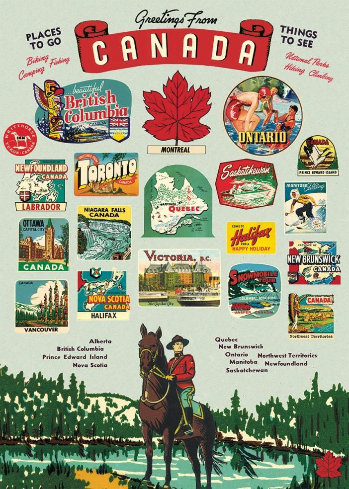 Wrap Canada Vintage Poster Shop Online at